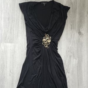 Sky brand black mini dress